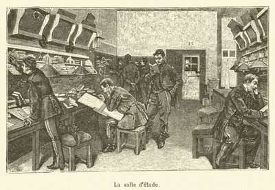 The Study Room by French School