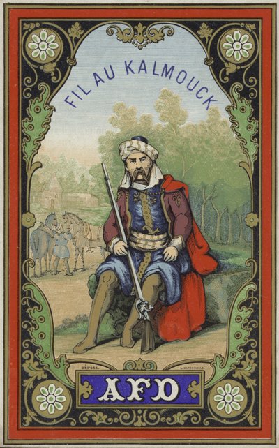 Label for Fil au Kalmouck by French School