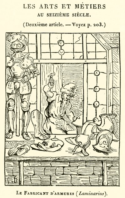 The Armorer, Laminarius by French School