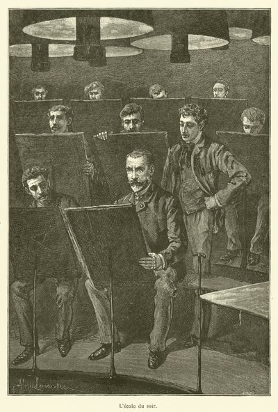 The Evening School by French School