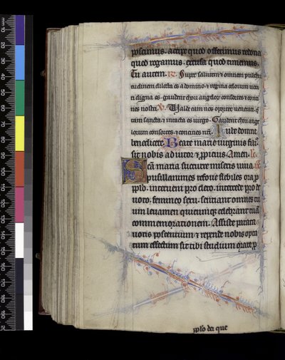 Matins, from the Psalter and Hours of Isabella of France, Paris, c.1265-70 by French School