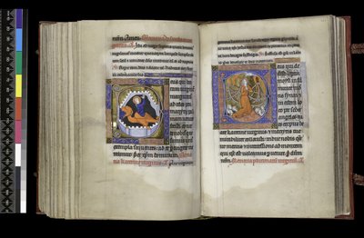 Suffrage to St Margaret and Suffrage to St. Catherine, from the Psalter and Hours of Isabella of France by French School