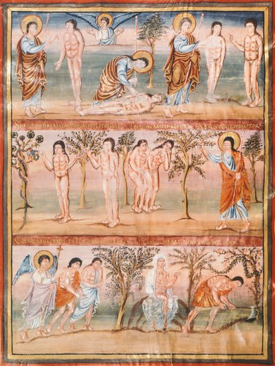 Episodes from the Life of Adam and Eve by French School
