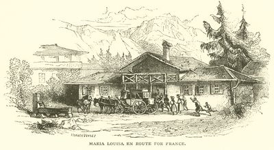 Maria Louisa en route for France by French School