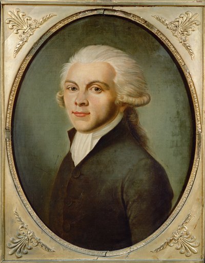 Maximilien Robespierre, Painted c.1793 by French School