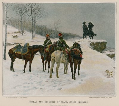 Moreau and His Chief of State by French School
