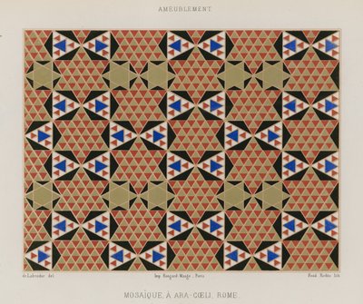Mosaic in Aracoeli by French School