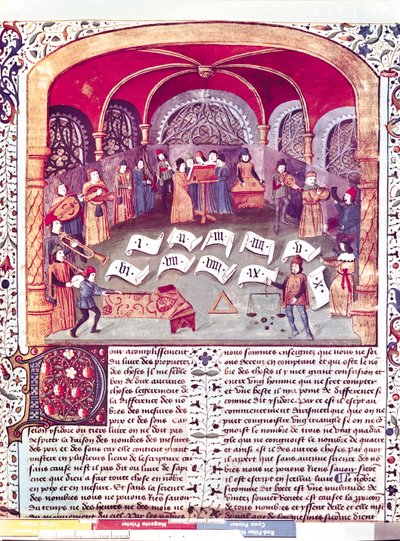 Concert, from the Des Proprietez des Choses by Barthelemy l