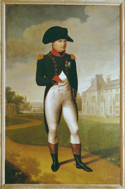 Napoleon I at Malmaison by French School