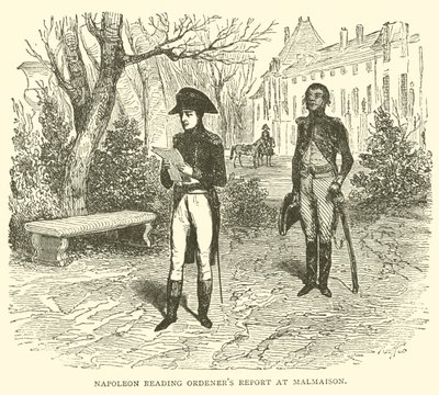 Napoleon reading ordener