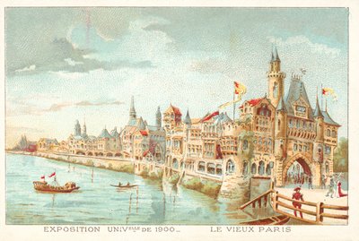 Old Paris, Exposition Universelle 1900, Paris by French School