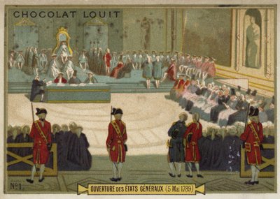 Opening of the Estates General, Versailles, 5 May 1789 by French School