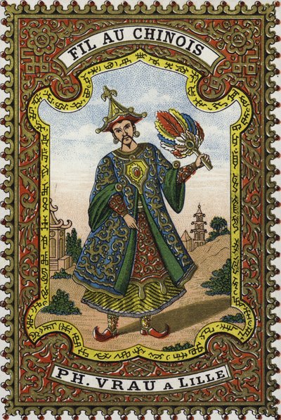 P H Vrau Chinese Silk Thread, Lille, France by French School