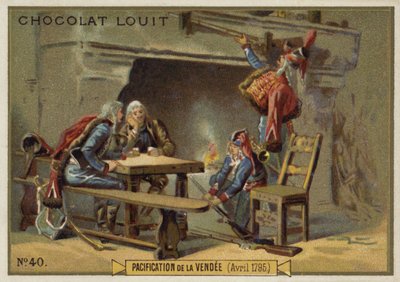 Pacification of the Vendee, April 1795 by French School
