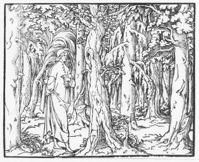 Page from "Discourse on the Dream of Poliphile", by Francesco Colonna, 1546 by French School