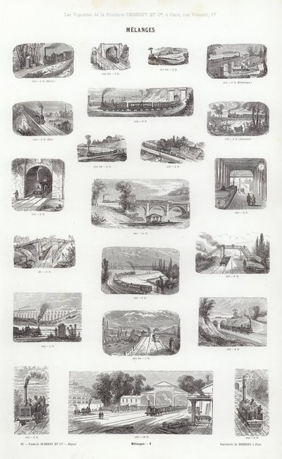 Page from Vignettes Typographiques by French School