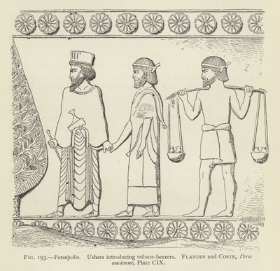 Persepolis, Ushers Introducing Tribute-Bearers by French School