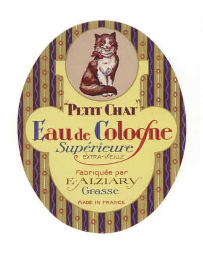 Petit Chat Label, Eau de Cologne by French School