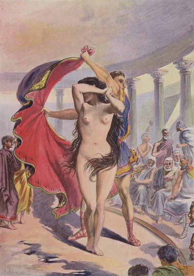 Phryne Before the Areopagus by French School