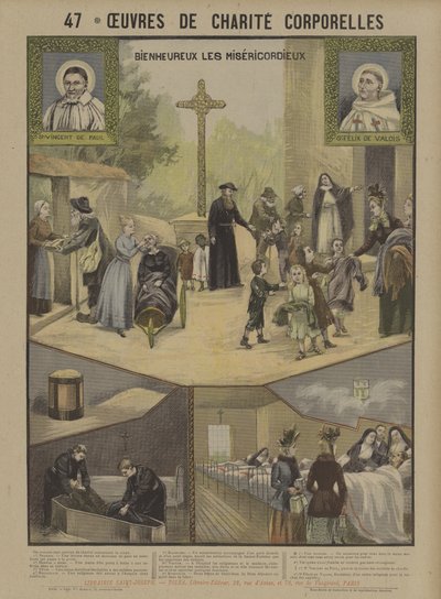 Physical charitable works by French School