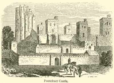 Pontefract Castle by French School