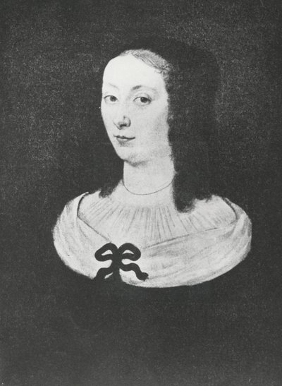 Portrait of Gilberte Perier by French School