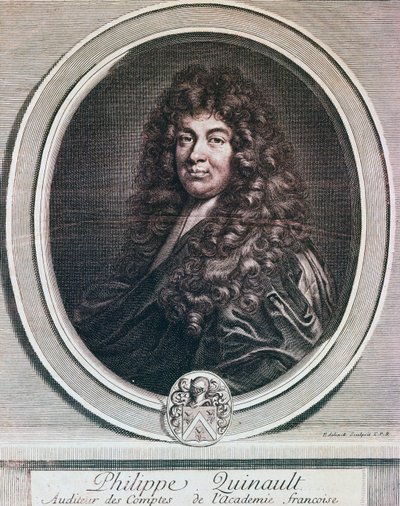 Portrait of Philippe Quinault by French School