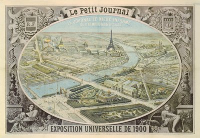 Poster published by Le Petit Journal to advertise the Exposition Universelle in Paris, 1900 by French School