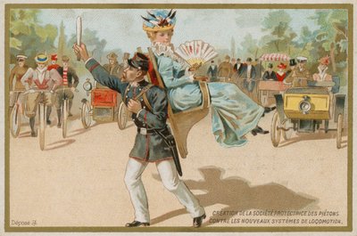 Protecting pedestrians from the hazards of new forms of road transport by French School
