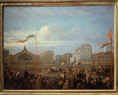 Queen Victoria Arriving at the Gare de l