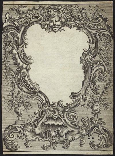 Rococo Design for a Frame by French School
