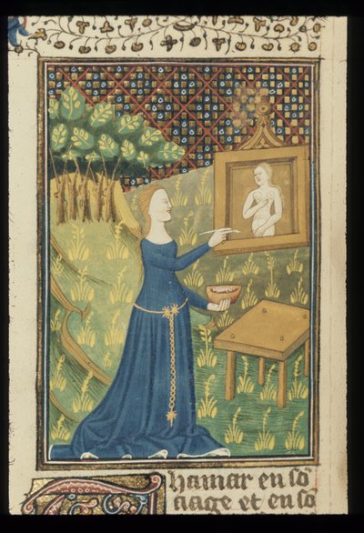 Page from De claris mulieribus in an anonymous French translation (Le livre de femmes nobles et renommées) by Giovanni Boccaccio by French School