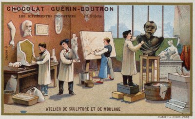 Sculpture and Moulding Workshop by French School