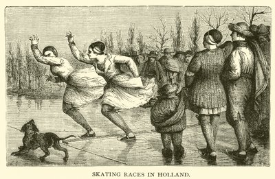 Skating Races in Holland by French School