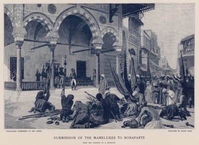 Submission of the Mamelukes to Bonaparte by French School