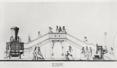The Austrian Pavilion at the Exposition Universelle of 1867 by French School