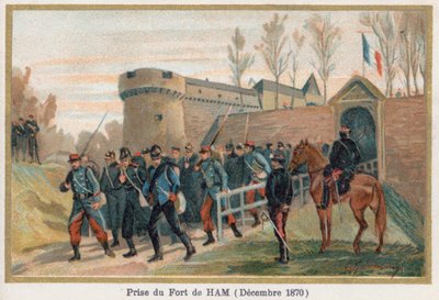 The Capture of the Chateau de Ham by French School