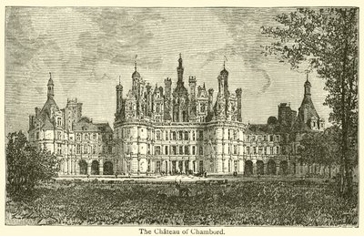The Chateau of Chambord by French School