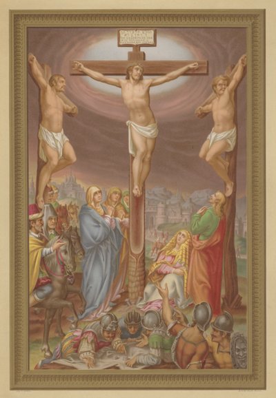 The Crucifixion by French School