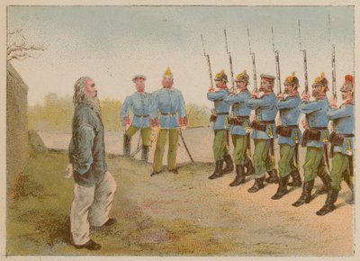 The Execution of Francois Debergue by French School