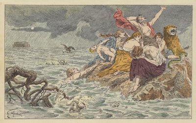 The Flood by French School