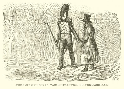 The Imperial Guard Taking Farewell of the Parisians by French School
