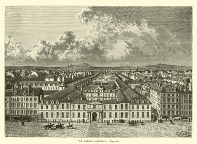 The Palais-Cardinal by French School