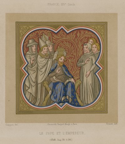 The Pope and the Emperor by French School