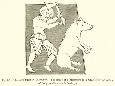 The Pork-butcher by French School
