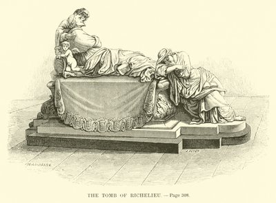The Tomb of Richelieu by French School