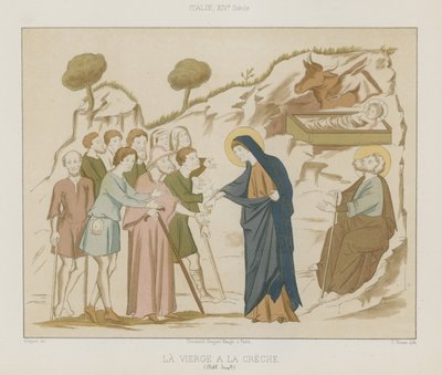 The Virgin Mary with the Christ child by French School