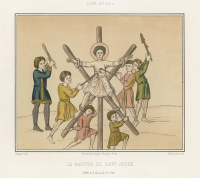 The Crucifixion of Saint Andrew by French School