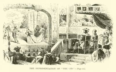 The representation of The Cid by French School