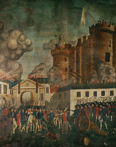 The Taking of the Bastille by French School